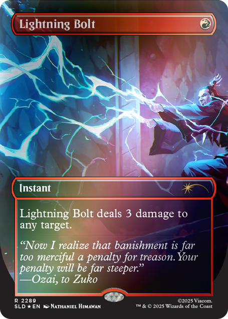Secret Lair x Avatar: The Last Airbender: Everything Changed - Rainbow Foil Edition - Secret Lair Drop Series (SLD)