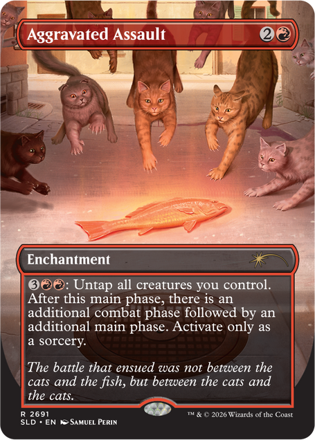Secret Lair Drop: Cats of Chaos - Non-Foil Edition - Secret Lair Drop Series (SLD)