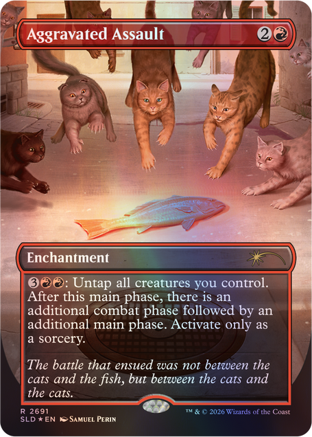 Secret Lair Drop: Cats of Chaos - Traditional Foil Edition - Secret Lair Drop Series (SLD)