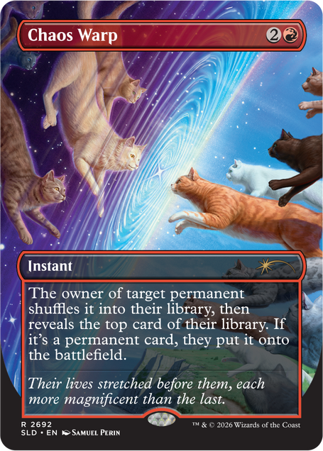 Secret Lair Drop: Cats of Chaos - Non-Foil Edition - Secret Lair Drop Series (SLD)