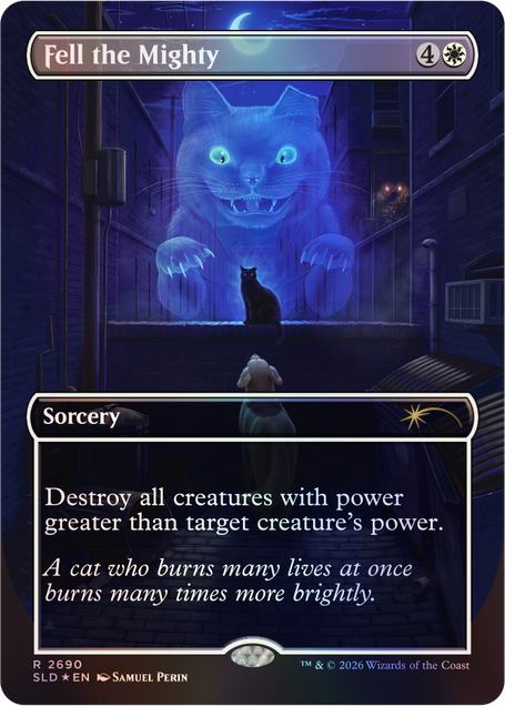 Secret Lair Drop: Cats of Chaos - Traditional Foil Edition - Secret Lair Drop Series (SLD)