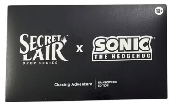 Secret Lair x Sonic the Hedgehog Superdrop: Chasing Adventure (Rainbow Foil) - Secret Lair Drop Series (SLD)