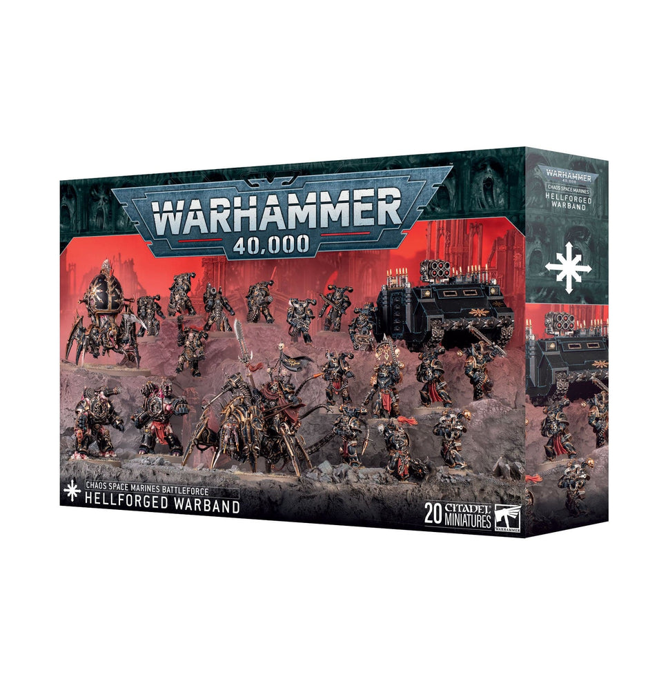 Warhammer 40K: Chaos Space Marines - Hellforged Warband (Pre-Order)