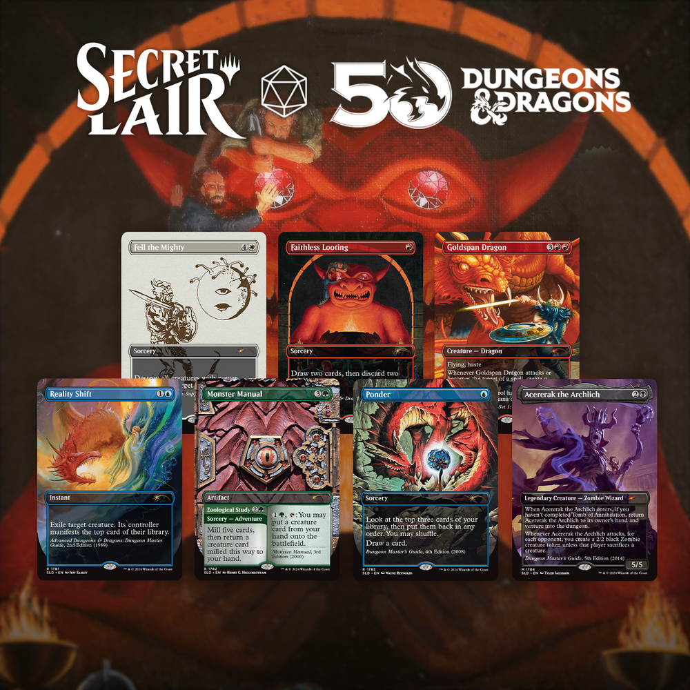 Secret Lair Drop: Secret Lair x Dungeons & Dragons: An Exhibition of Adventure - Non-Foil Edition - Secret Lair Drop Series (SLD)