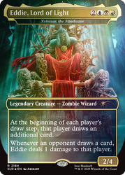 Secret Lair x Iron Maiden: Eddie Unchained - Rainbow Foil Edition - Secret Lair Drop Series (SLD)