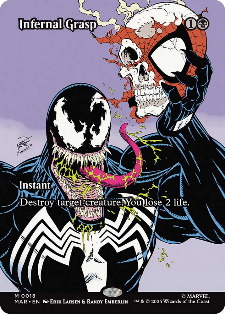 Infernal Grasp (Borderless) [Marvel Universe: Eternal-Legal]