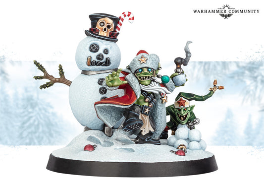 Da Red Gobbo's A-Bomb-Inable Snowman