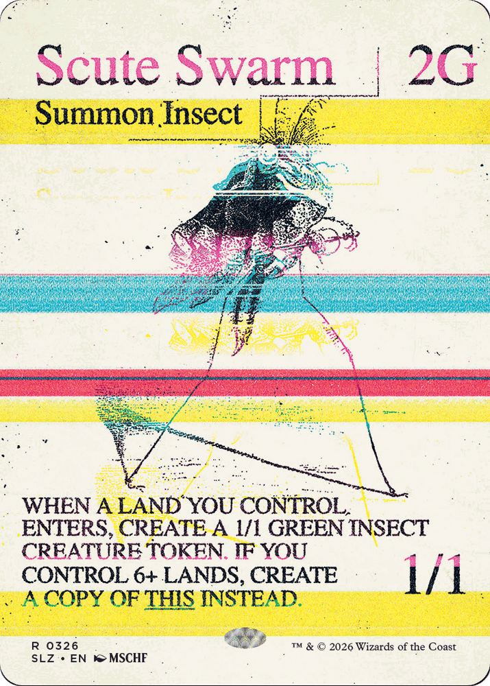 Scute Swarm (0326) [Secret Lair x MSCHF: The Zeta Set]