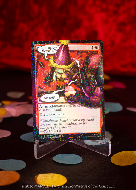 Secret Lair Drop: Secret lair X Marvel's Deadpool: I Fixed It (You're Welcome) - Pool Party Foil Edition - Secret Lair Drop Series (SLD)
