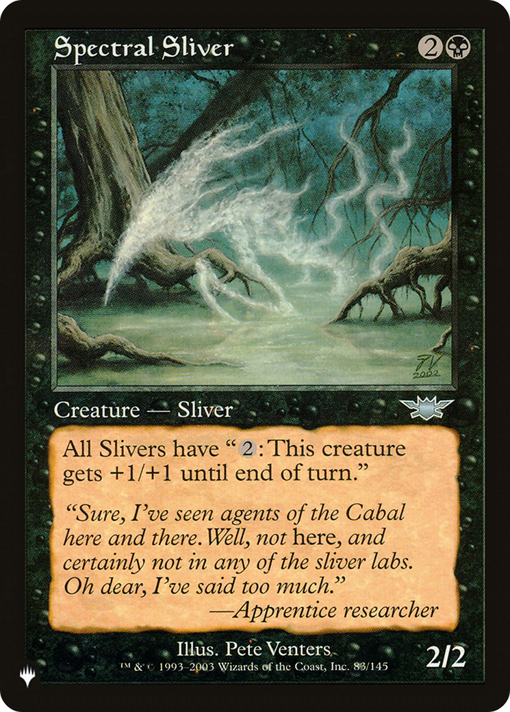 Spectral Sliver [The List]