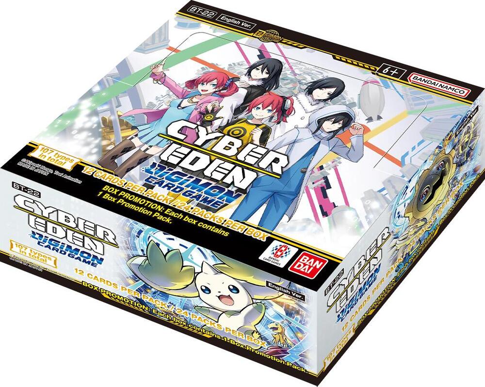 Digimon Card Game: Cyber Eden Booster Box (BT-22)