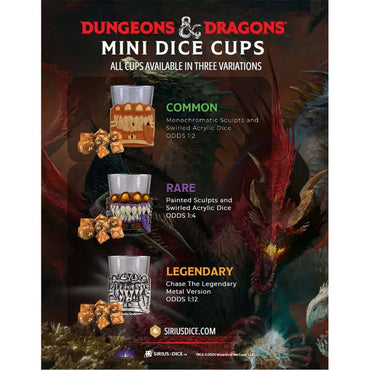 Dungeons and Dragons: Mini Dice Cup