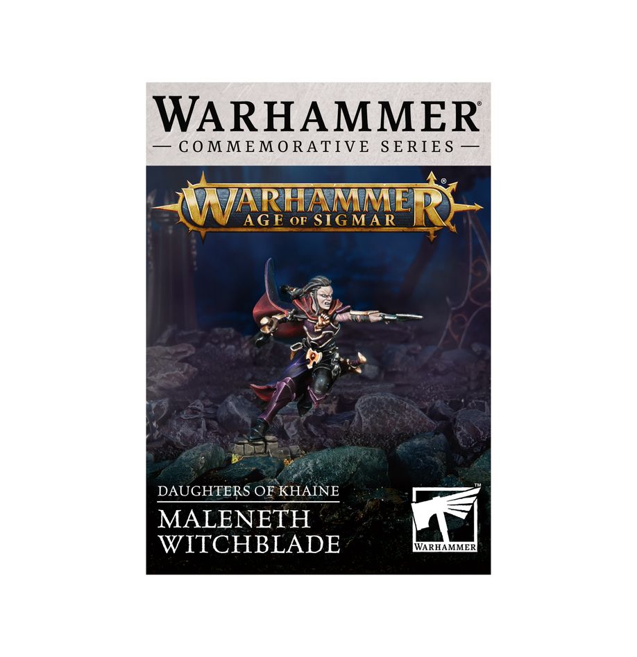 Warhammer Age of Sigmar: Warhammer Commemorative Series: Daughters of Khaine: Maleneth Witchblade Pre-order