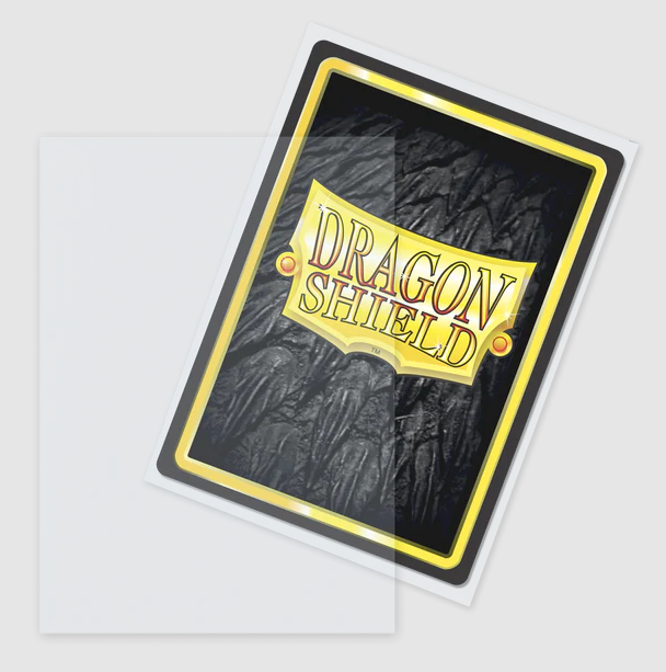 Dragon Shield: 100ct Outer Sleeves - Clear Matte (Standard)