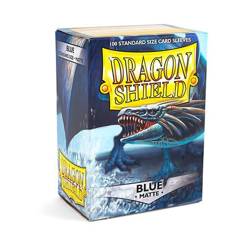 Dragon Shield: Standard 100ct Sleeves - Blue (Matte)