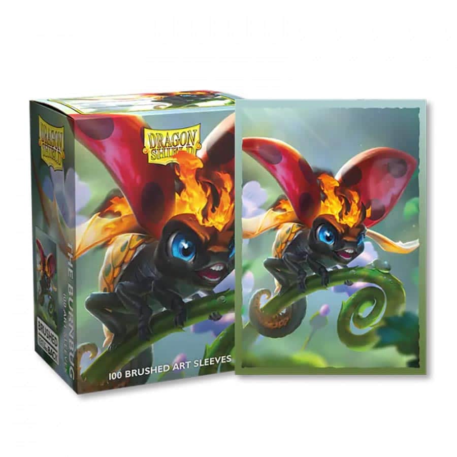 Dragon Shield Sleeves: Brushed Art: Spirit Animals: The Burnbug