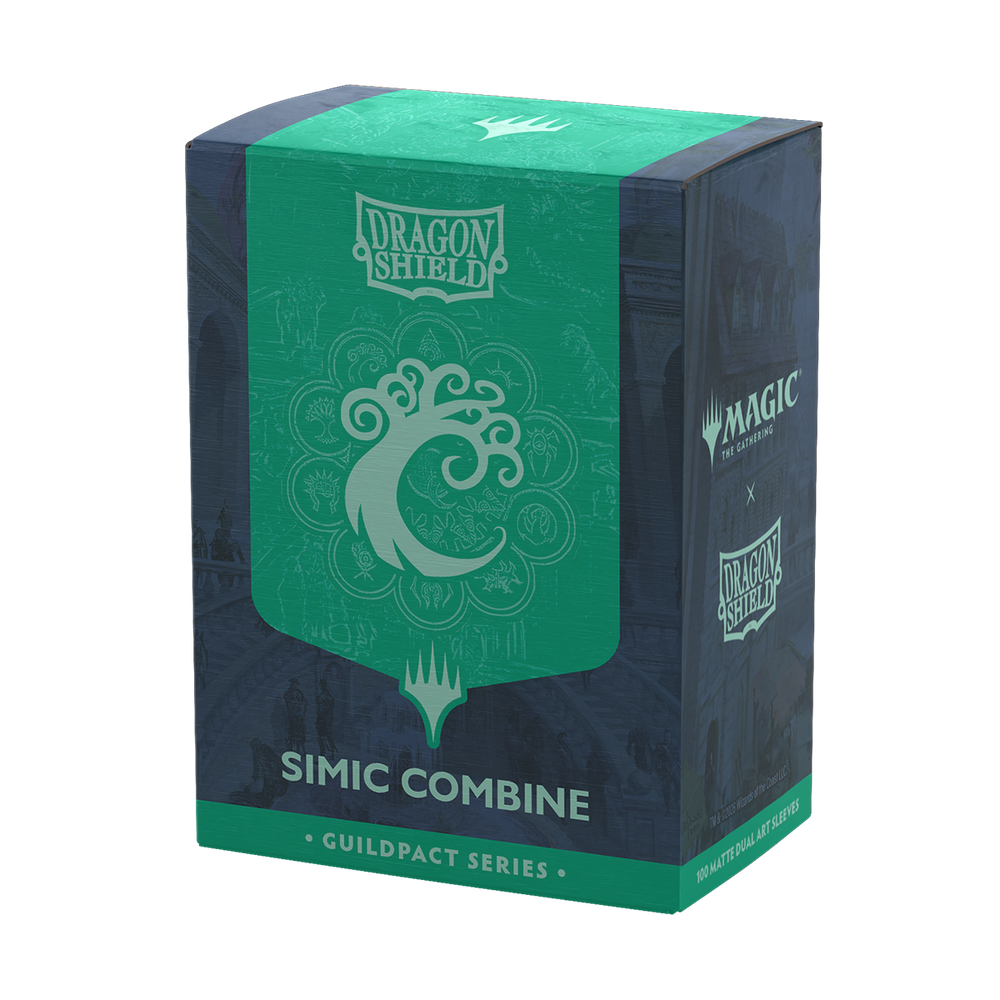 Dragon Shield: Standard 100ct Art Sleeves - Simic Combine
