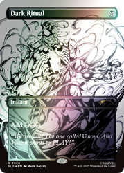 Secret Lair Drop: Secret Lair x Marvel's Spider-Man: Venom Unleashed (Inks) - Rainbow Foil Edition - Secret Lair Drop Series (SLD)