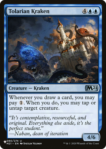 Tolarian Kraken [The List]