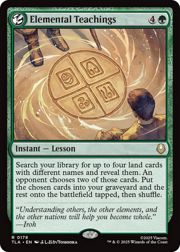 Elemental Teachings [Avatar: The Last Airbender]
