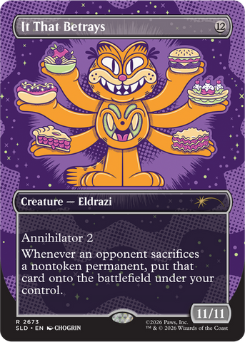 Secret Lair Drop: Secret Lair X Garfield: Our Only Thought is to Entertain You - Non-Foil Edition - Secret Lair Drop Series (SLD)
