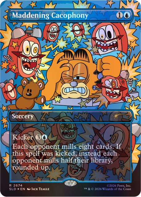 Secret Lair Drop: Secret Lair X Garfield: Our Only Thought is to Entertain You - Traditional Foil Edition - Secret Lair Drop Series (SLD)