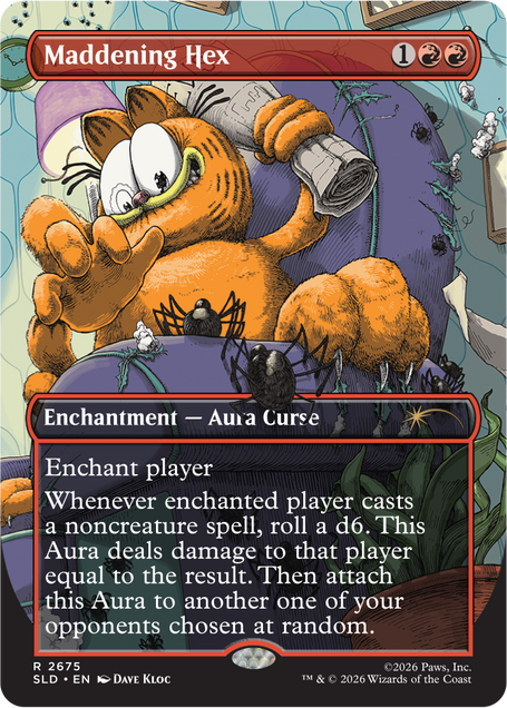 Secret Lair Drop: Secret Lair X Garfield: Our Only Thought is to Entertain You - Non-Foil Edition - Secret Lair Drop Series (SLD)
