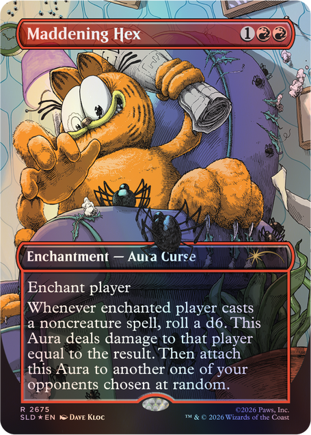 Secret Lair Drop: Secret Lair X Garfield: Our Only Thought is to Entertain You - Traditional Foil Edition - Secret Lair Drop Series (SLD)