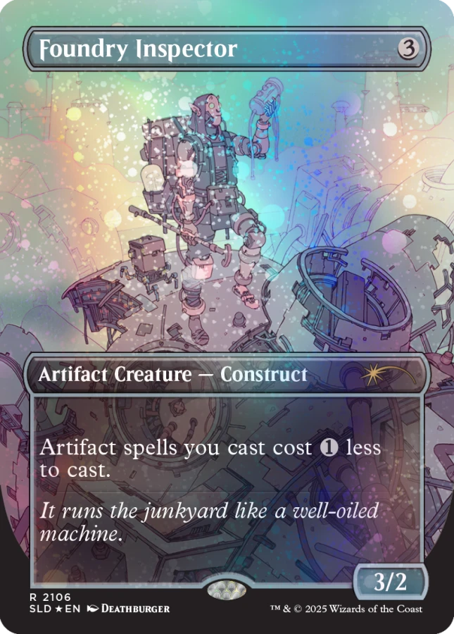 Secret Lair x Chaos Vault Drop: Featuring: Deathburger (Galaxy Foil) - Secret Lair Drop Series (SLD)