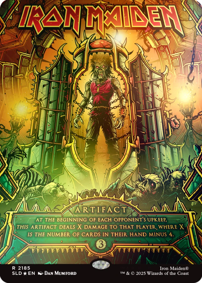 Secret Lair x Iron Maiden: Eddie Unchained - Rainbow Foil Edition - Secret Lair Drop Series (SLD)