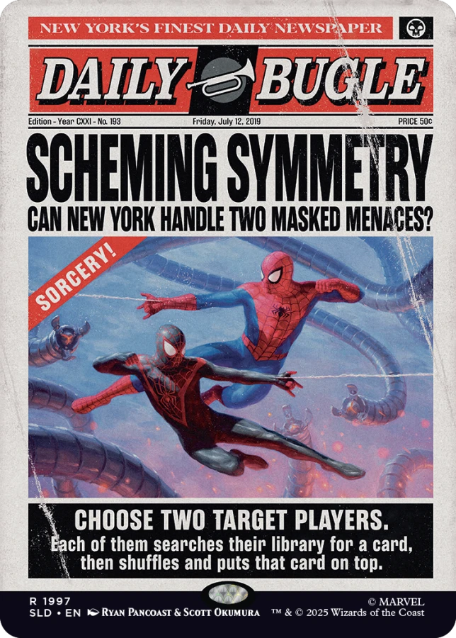 Secret Lair Drop: Secret Lair x Marvel's Spider-Man: Daily Bugle Breaking News - Non-Foil Edition - Secret Lair Drop Series (SLD)