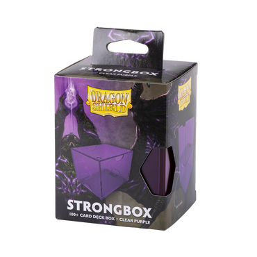 Dragon Shield: Strongbox - Clear Purple
