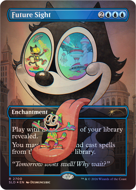 Secret Lair X Felix the Cat: The Magic Bag of Tricks - Traditional Foil Edition - Secret Lair Drop Series (SLD)