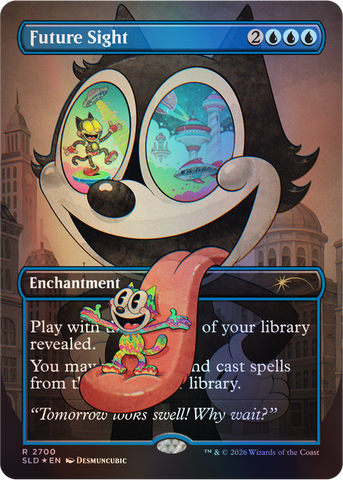 Secret Lair X Felix the Cat: The Magic Bag of Tricks - Traditional Foil Edition - Secret Lair Drop Series (SLD)