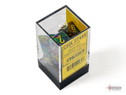 Festive Rio/Yellow Polyhedral 7-Dice Set (CHX 27449)