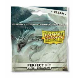 DRAGON SHIELDS - PERFECT FIT SIDE LOAD 100CT PACK: CLEAR