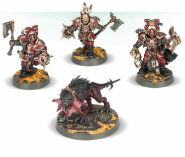 Blades of Khorne: Khorne Bloodbound Magore's Fiends