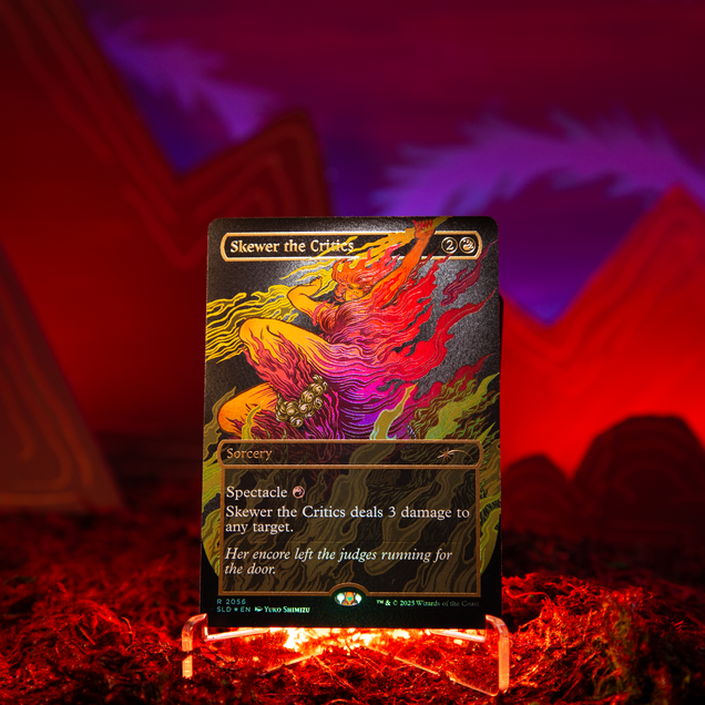 Secret Lair Drop: EVERYTHING IS ON FIRE - Raised Foil Edition - Secret Lair Drop Series (SLD)