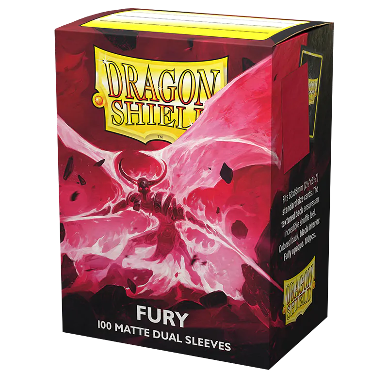 Dragon Shield Sleeves: Dual Matte: Fury (Box of 100)
