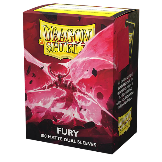 Dragon Shield Sleeves: Dual Matte: Fury (Box of 100)