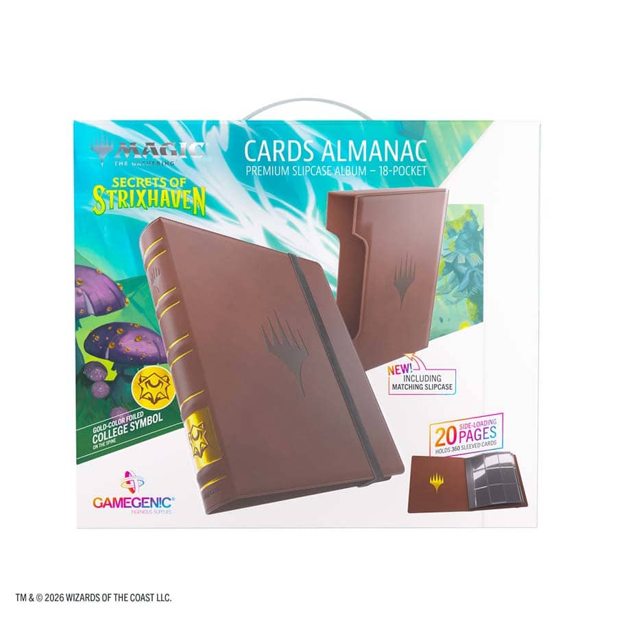 GAMEGEN!C: SOS Secrets of Strixhaven: Card Almanac 18-Pocket: Lorehold