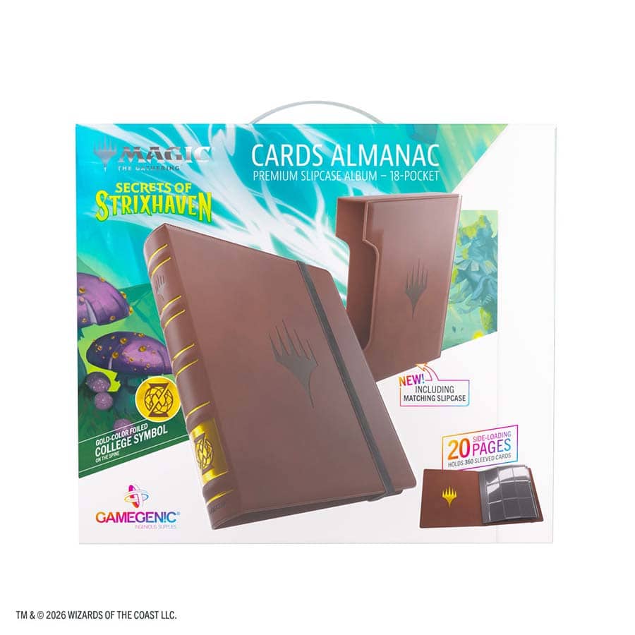 GAMEGEN!C: SOS Secrets of Strixhaven: Card Almanac 18-Pocket: Quandrix