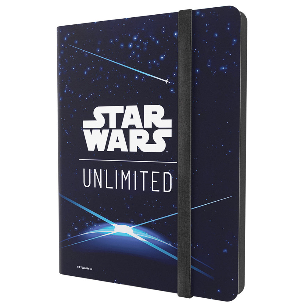 Star Wars: Unlimited - Zip-Up Album 18-Pocket Card Black Blue