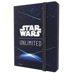 Star Wars: Unlimited - Zip-Up Album 18-Pocket Card Black Blue
