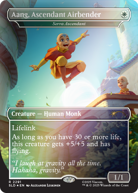 Secret Lair x Avatar: The Last Airbender: A Lot To Learn - Rainbow Foil Edition - Secret Lair Drop Series (SLD)