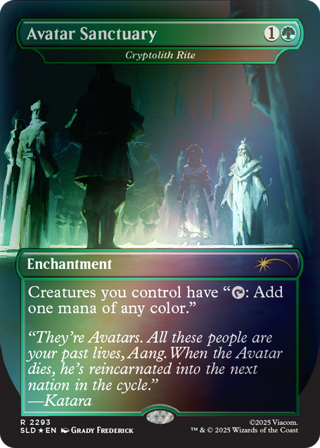 Secret Lair x Avatar: The Last Airbender: A Lot To Learn - Rainbow Foil Edition - Secret Lair Drop Series (SLD)