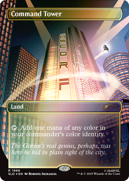 Secret Lair Drop: Secret Lair x Marvel's Spider-Man: Villainous Plots - Rainbow Foil Edition - Secret Lair Drop Series (SLD)