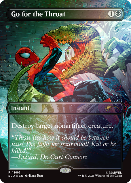 Secret Lair Drop: Secret Lair x Marvel's Spider-Man: Villainous Plots - Rainbow Foil Edition - Secret Lair Drop Series (SLD)