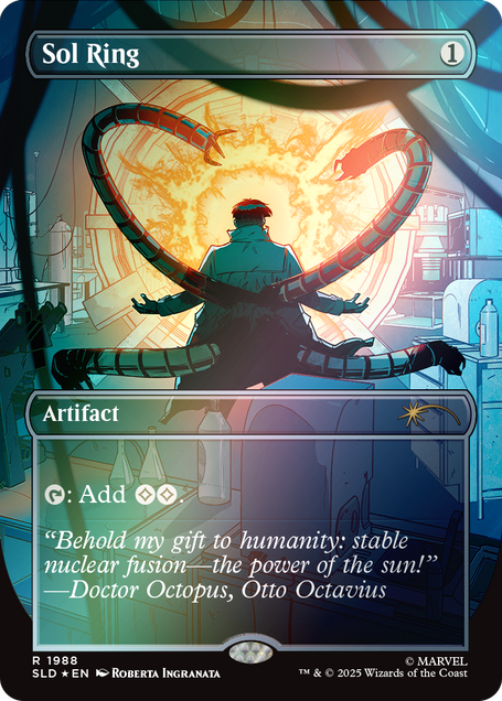 Secret Lair Drop: Secret Lair x Marvel's Spider-Man: Villainous Plots - Rainbow Foil Edition - Secret Lair Drop Series (SLD)