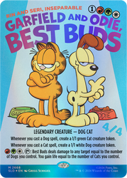 Secret Lair Drop: Secret Lair X Garfield: Motivationally Challenged - Traditional Foil Edition - Secret Lair Drop Series (SLD)
